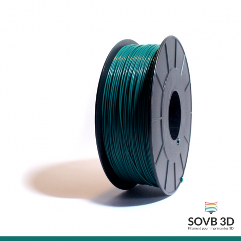 Filament ABS vert foncé 1kg Ral6004