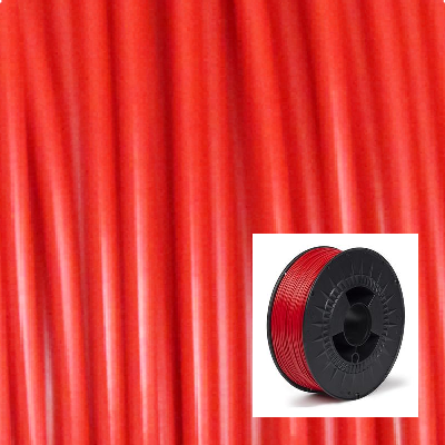 Filament 1.75 PLA Rouge RAL3020 Status3D 